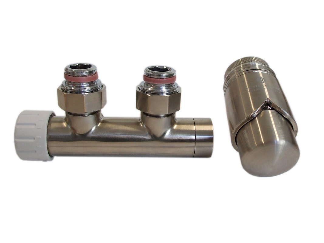 Schlosser Duo-Plex 602100037 прямой комплект для подключения радиатора ...