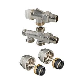 Valtec VT.225K.N Узел термостатический для нижнего подключения радиатора (комплект)