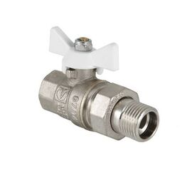 Valtec VT.227.NW Кран радиаторный с американкой, Размер: 1/2