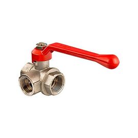 Valtec VT.361.N Кран шаровой трехходовой, тип T, Размер: 1/2