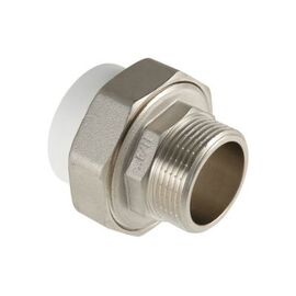 Valtec VTp.761.0 Фитинг разъемный полипропиленовый с переходом на наружную резьбу, Размер: 20 на 1/2