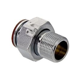 Valtec VTr.611.N Полусгон с накидной гайкой, Размер: 1/2