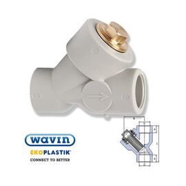 Ekoplastik Фильтр полипропиленовый, Размер: 20 мм