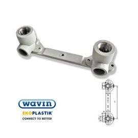 Ekoplastik Комплект для смесителя настенный полипропиленовый