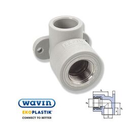 Ekoplastik Настенный полипропиленовый уголок, Размер: 20 на 1/2