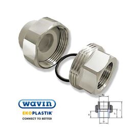 Ekoplastik Переход с резьбовым соединением внутренняя, Размер: 20 на 1/2