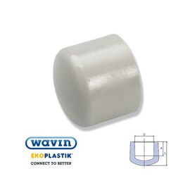 Ekoplastik Заглушка полипропиленовая для труб, Размер: 40 мм