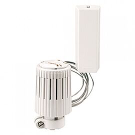 Giacomini K462  Термостатическая головка с выносной рукояткой-регулятором (Белая)