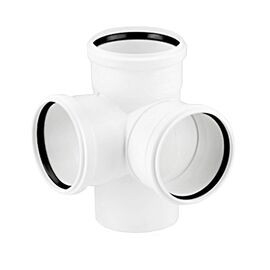 Крестовина двухплоскостная бесшумной канализации Ostendorf