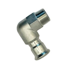 Коліно з МРЗ із нержавіючої сталі Isotubi, Розмір: 15-1/2