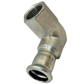 Коліно з МРВ із нержавіючої сталі Isotubi, Розмір: 15-1/2