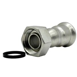 Муфта з накидною гайкою з нержавіючої сталі Isotubi, Розмір: 15-1/2"