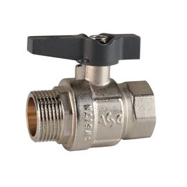 Кран кульовий метелик ASG+ (ВР-ЗР), Розмір: 1/2