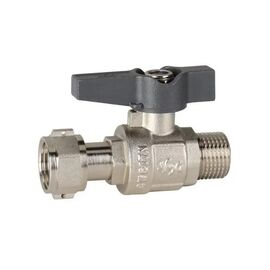 Кран кульовийp з накидною гайкою ASG+, Розмір: 1/2