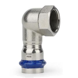 Коліно коротке 90 з внутрішньою різьбою ASG INOX, Розмір: 15-1/2
