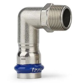 Коліно коротке 90 з зовнішньою різьбою ASG INOX, Розмір: 15-1/2