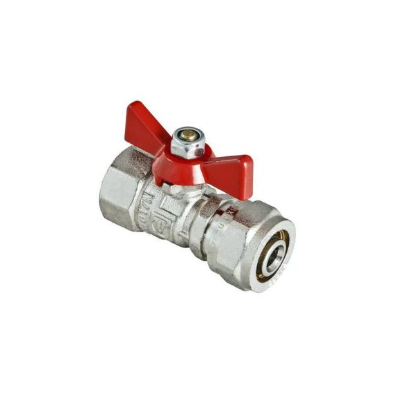 Valtec VT.342.N Кран кульовий з обтискним з'єднанням та внутрішнім різьбленням