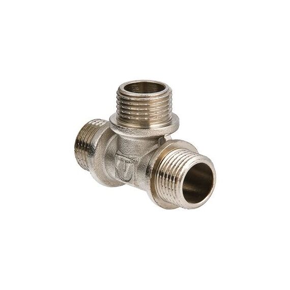 Valtec VTr.131.N Фитинг резьбовой – тройник с наружной резьбой, Размер: 1/2