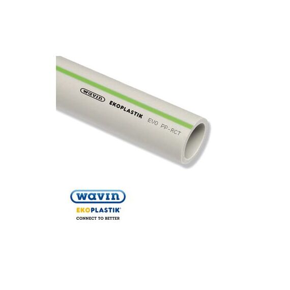 Труба поліпропіленова Труба Ekoplastik EVO PP-RCT, Розмір: 20 мм