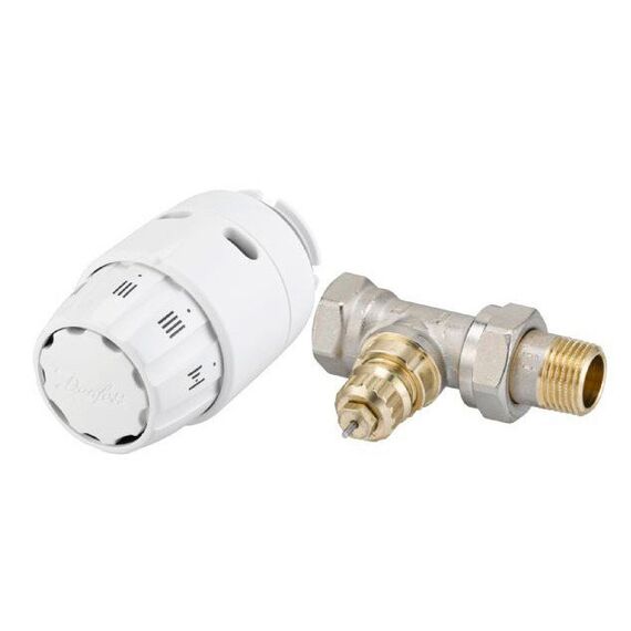 Danfoss RAS-C2 для бокового подключения радиаторов, прямой