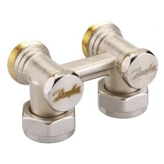 Узел нижнего подключения Danfoss RLV-KS угловой