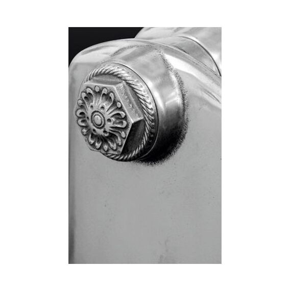 Комплект декоративных чугунных переходников с заглушкой