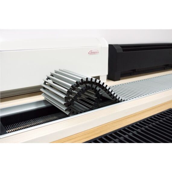 Carrera решітка для внутрішньопідлогового конвектора, Ширина: 180, Матеріал: Алюміній, Довжина точна: 1000, фото 6