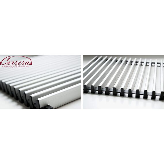 Carrera решітка для внутрішньопідлогового конвектора, Ширина: 180, Матеріал: Алюміній, Довжина точна: 1000, фото 5
