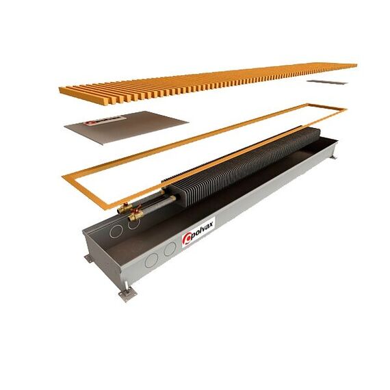 Polvax KE | Внутрипольный конвектор (естественная конвекция)