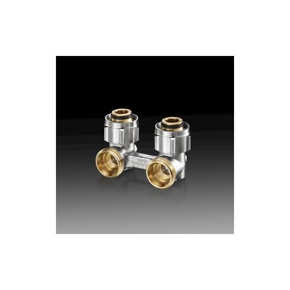 Oventrop Multiflex F ZB узел нижнего подключения угловой, фото 2