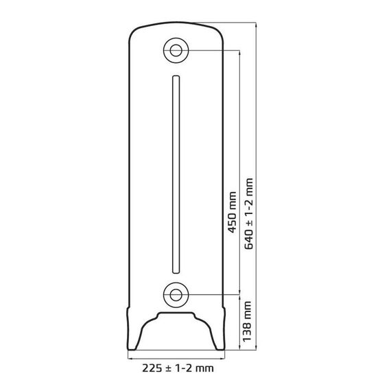 Radimax Bohemia, Висота точна: 450