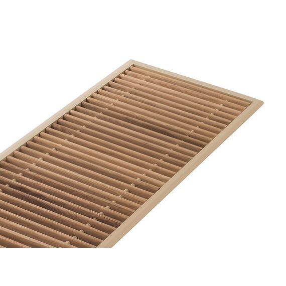 Carrera решітка для внутрішньопідлогового конвектора, Ширина: 180, Матеріал: Алюміній, Довжина точна: 1000, фото 17