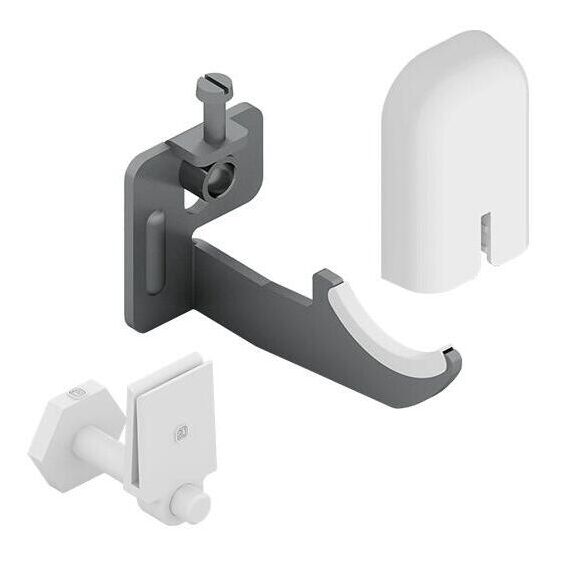 Комплект крепления с регулировкой для радиатора, фото 2