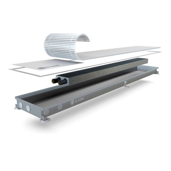 U-con EK | Внутрипольный конвектор (естественная конвекция)