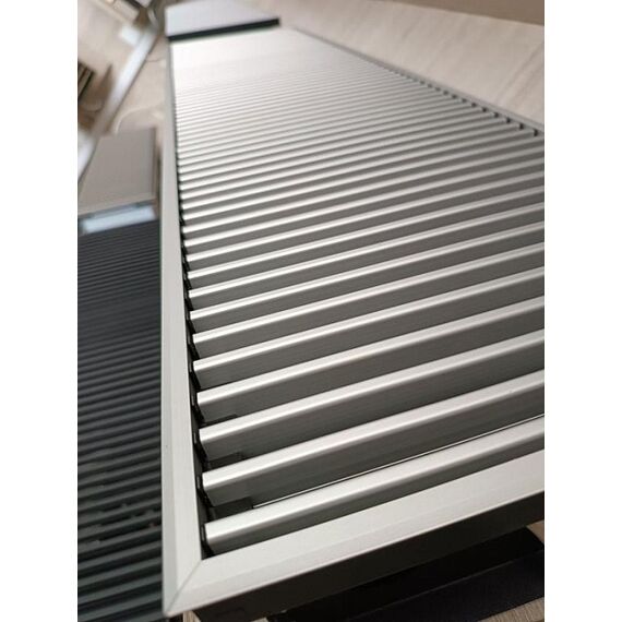 Carrera решітка для внутрішньопідлогового конвектора, Ширина: 180, Матеріал: Алюміній, Довжина точна: 1000, фото 2