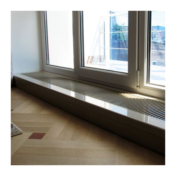 Carrera DV | Цокольний конвектор (примусова конвекція), Висота точна: 80, Довжина точна: 750, Ширина: 275, фото 3