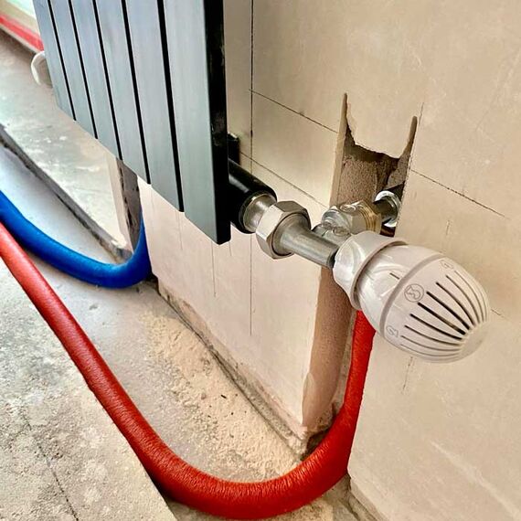 Giacomini R470A R470AX023 осьовий комплект для підключення радіатора, Тип підключення: Осьовий