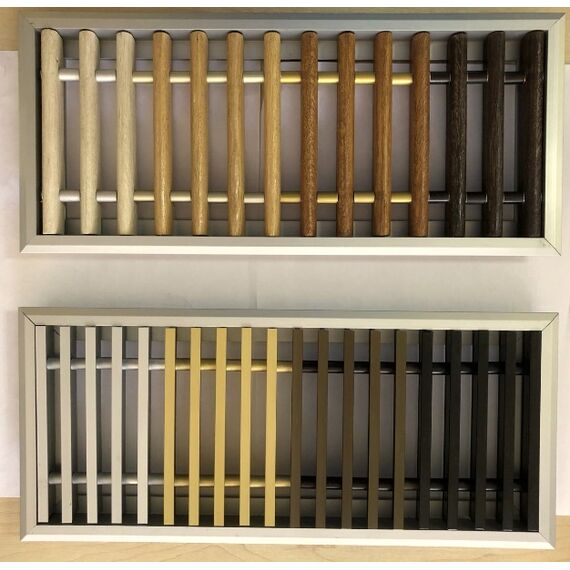 U-con решітка для внутрішньопідлогового конвектора, Матеріал: Дерево, Довжина точна: 1000, Ширина: 230, фото 4