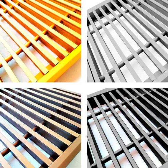 U-con решітка для внутрішньопідлогового конвектора, Матеріал: Дерево, Довжина точна: 1000, Ширина: 230