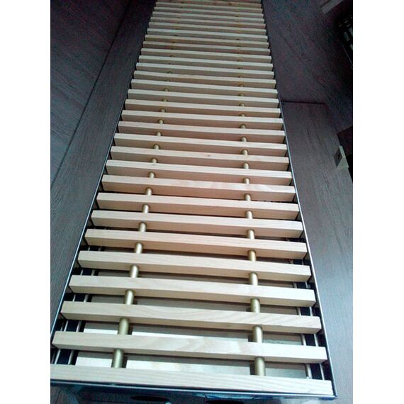 Polvax решітки для внутрішньопідлогового конвектора, Ширина: 230, Матеріал: Алюміній, Довжина точна: 1000, фото 4