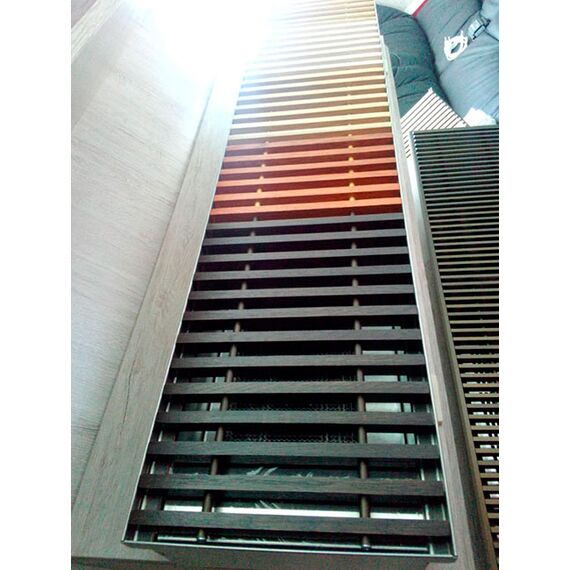 Polvax решітки для внутрішньопідлогового конвектора, Ширина: 230, Матеріал: Алюміній, Довжина точна: 1000, фото 6