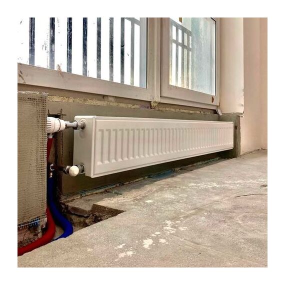 Kermi Profil | Висота 200 (низькі), Тип радіатора: 22, Висота точна: 200, Довжина точна: 600, Підключення радіатора: Бокове підключення