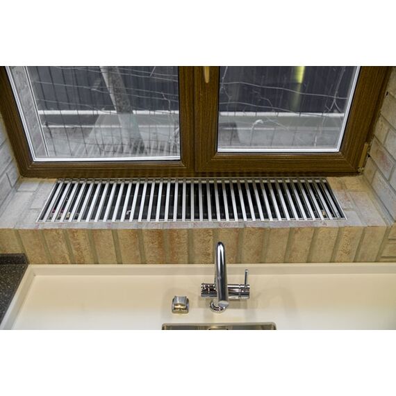 Polvax KVW |Встроенный в подоконник конвектор, Высота: 90, Ширина: 245, Модель: KVW, Длина точная: 750