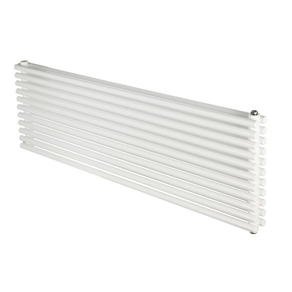 Горизонтальний радіатор Betatherm Praktikum PH2 (білий), Колір: Білий, Висота точна: 425, Довжина точна: 1000, Рядність: Дворядний, фото 2