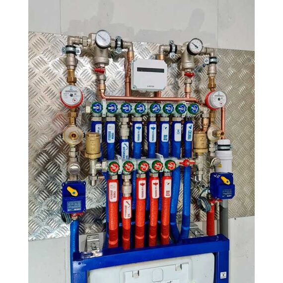 Коллектор под евроконус Far, Тип подключения (разное): Евроконус, Кол-во выходов: 2 выхода, Размер: 3/4 на 1/2, фото 2