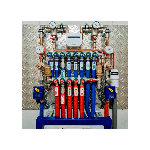 Коллектор под евроконус Far, Тип подключения (разное): Евроконус, Кол-во выходов: 2 выхода, Размер: 3/4 на 1/2, фото 3