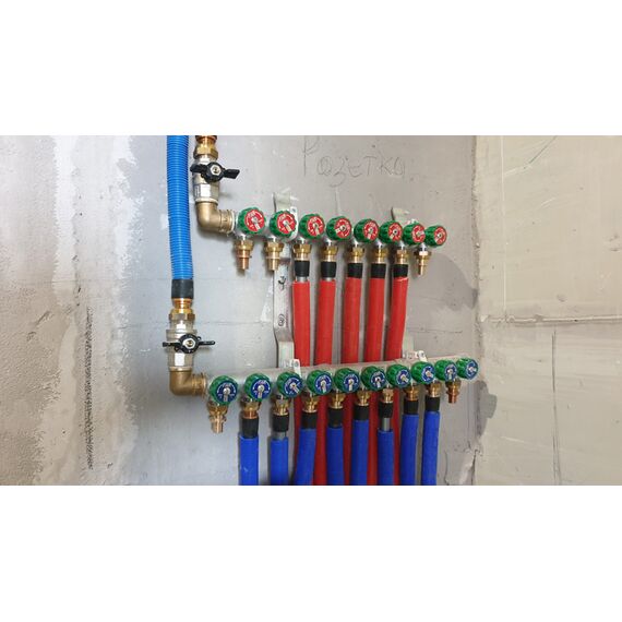 Коллектор под евроконус Far, Тип подключения (разное): Евроконус, Кол-во выходов: 2 выхода, Размер: 3/4 на 1/2, фото 4