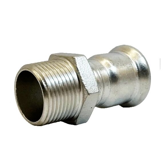 Муфта МРЗ із нержавіючої сталі Isotubi, Розмір: 15-1/2