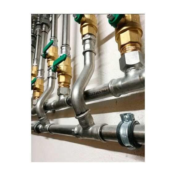 Трійник із нержавіючої сталі Isotubi, Розмір: 15, фото 2