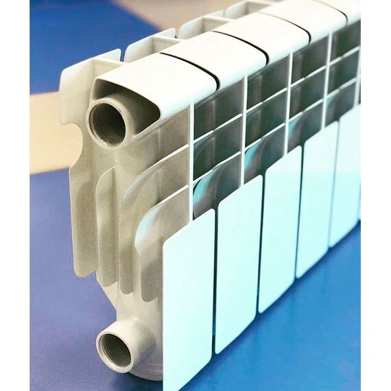 Алюмінієвий радіатор Alltermo UNO Compacto 200, Висота точна: 200, Довжина точна: 320, фото 3